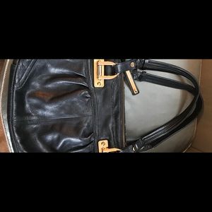 B MAKOWSKY BLACK leather Bag